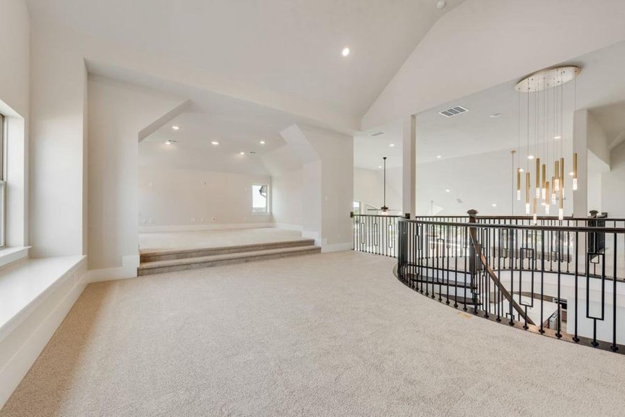 Spacious, unfurnished interior of a new home in Park Place, Prosper (Image 41). Spacious, unfurnished interior of a new home in Park Place, Prosper (Image 41).