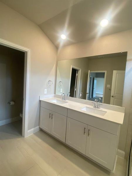Dual vanity sinks