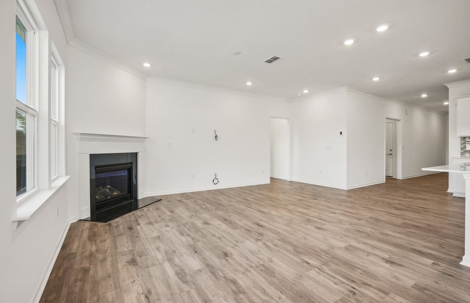 Spacious, unfurnished interior of a new home in Michaux Gardens, Belmont (Image 31). Spacious, unfurnished interior of a new home in Michaux Gardens, Belmont (Image 31).