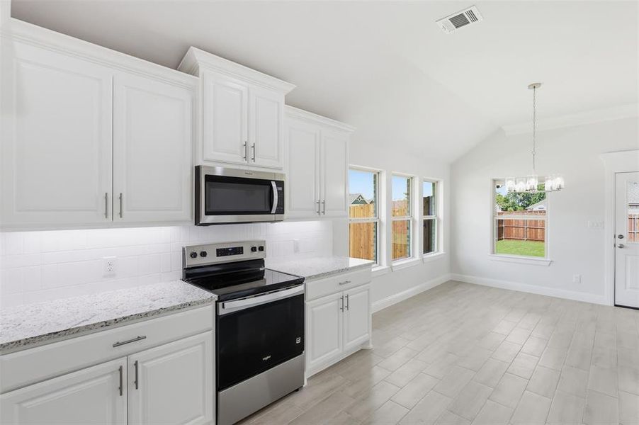 Furnished interior view inside a new home in , Springtown (Image 12).