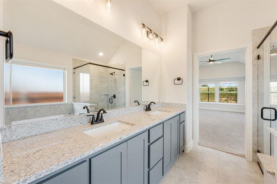 Furnished interior view inside a new home in Godley Ranch Classic, Godley (Image 15). Furnished interior view inside a new home in Godley Ranch Classic, Godley (Image 15).