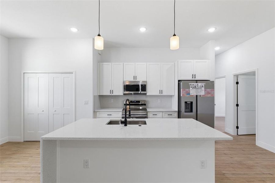 Furnished interior view inside a new home in , Ocala (Image 6).