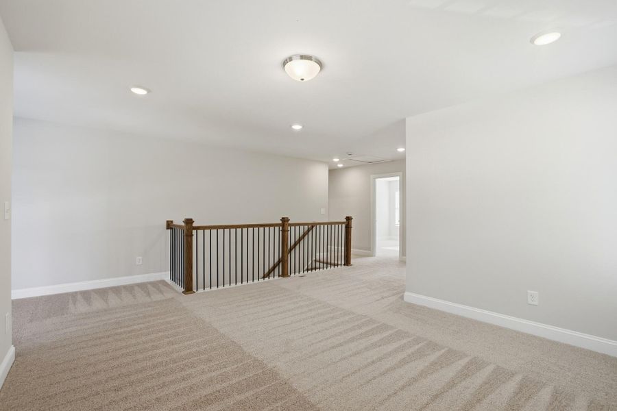 Spacious, unfurnished interior of a new home in Grier Meadows, Charlotte (Image 49).