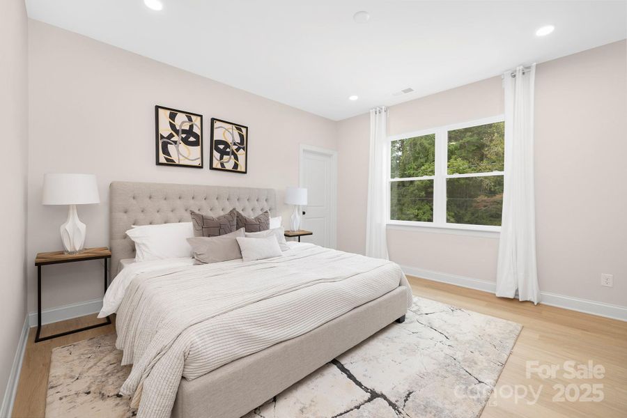 Furnished interior view inside a new home in , Charlotte (Image 10).