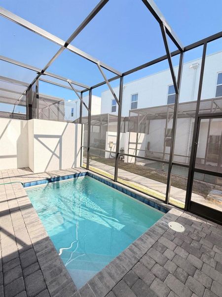 Exterior details and patio area of a home in , Davenport (Image 2). Exterior details and patio area of a home in , Davenport (Image 2).