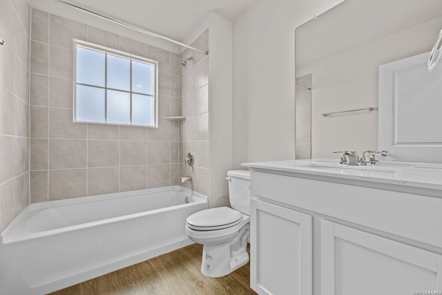 Furnished interior view inside a new home in Redbird Ranch, San Antonio (Image 8).