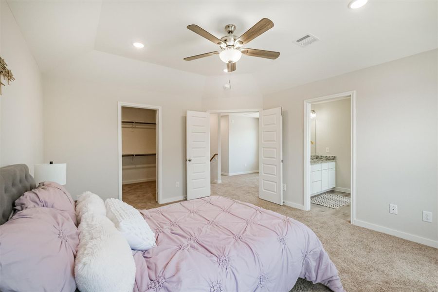 Furnished interior view inside a new home in , Houston (Image 8).