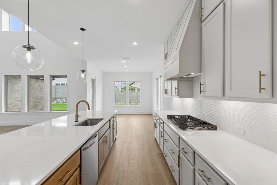 Furnished interior view inside a new home in Painted Tree Lakeside, McKinney (Image 6).
