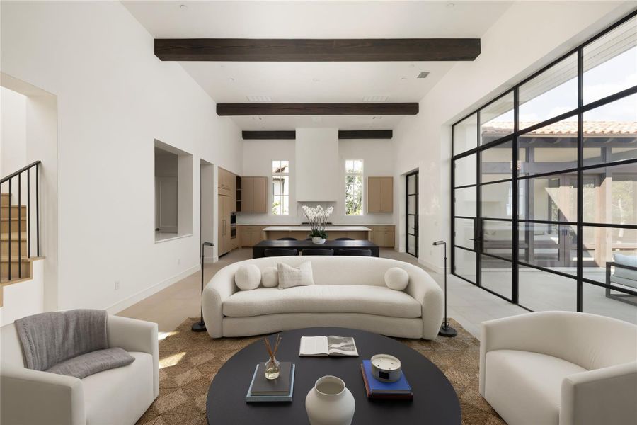 Furnished interior view inside a new home in Amarra Villas, Austin (Image 9).