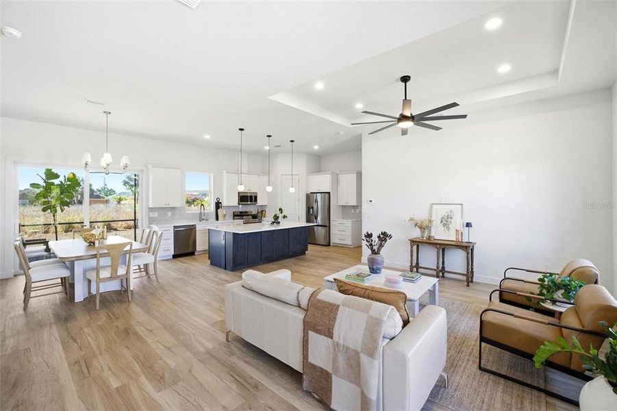 Furnished interior view inside a new home in , North Port (Image 12).