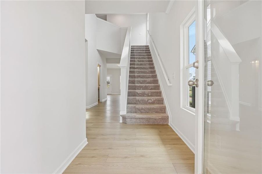 Spacious, unfurnished interior of a new home in Magnolia Trace, Flowery Branch (Image 21).