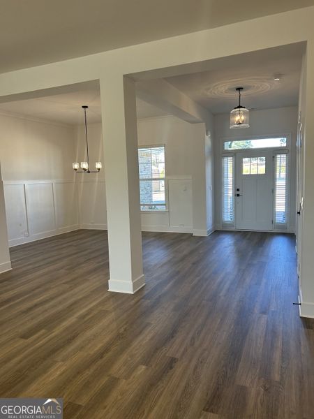 Spacious, unfurnished interior of a new home in Barrington Place, Macon (Image 4). Spacious, unfurnished interior of a new home in Barrington Place, Macon (Image 4).