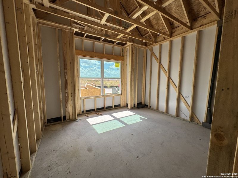 In-progress construction of a new home in The Preserve at the Wilder, Adkins, TX (Image 12).