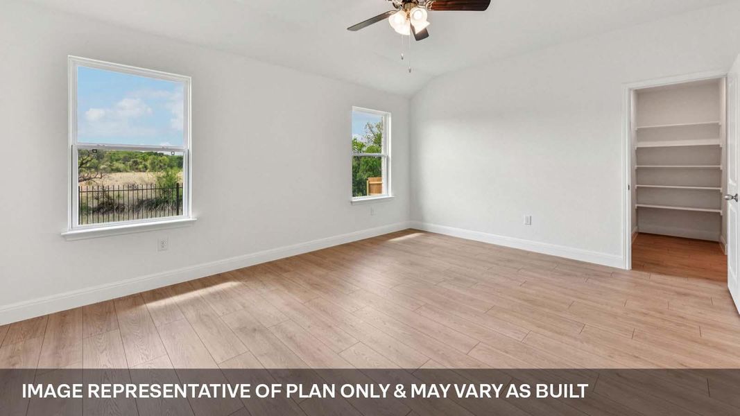 Spacious, unfurnished interior of a new home in Railhead, Cedar Creek (Image 17).