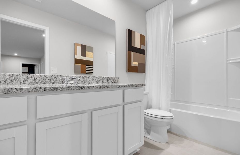 Furnished interior view inside a new home in Carpenter Falls, Durham (Image 7).