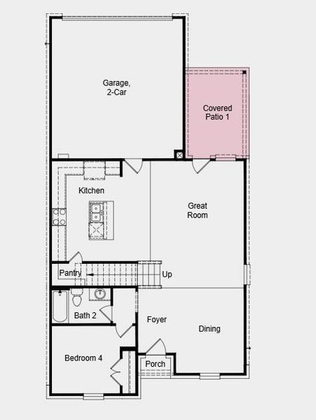 Structural options added included: Covered outdoor living. Structural options added included: Covered outdoor living.