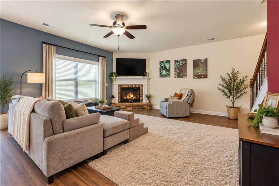 Furnished interior view inside a new home in Garden Walk, Jackson (Image 15).