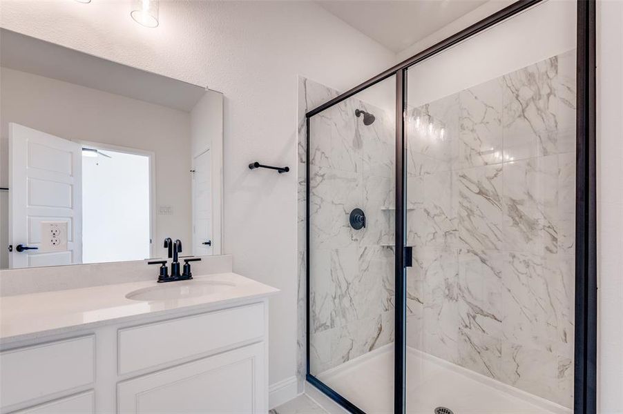 Furnished interior view inside a new home in Sierra Vista at Kelly Ranch, Aledo (Image 5).