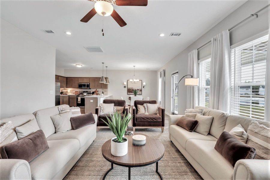 Representative furnished interior of a home built from the The Denmark by RTS Homes in The Pointe at Villages on Marne, Hinesville (Image 21).