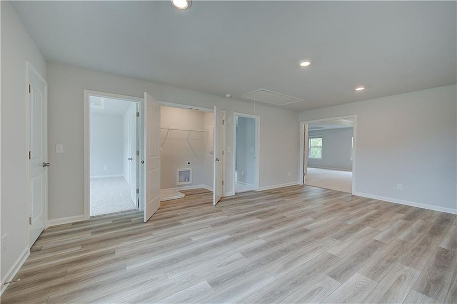Spacious, unfurnished interior of a new home in Cambria at Traditions, Hampton (Image 22).