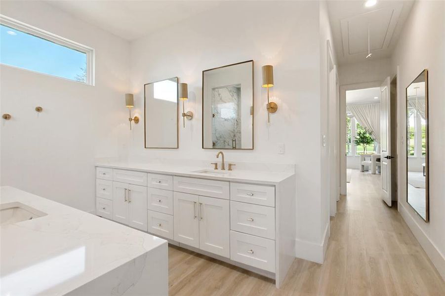 Furnished interior view inside a new home in , Garland (Image 10). Furnished interior view inside a new home in , Garland (Image 10).