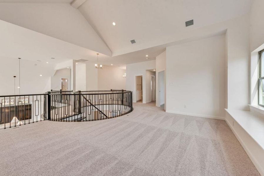 Spacious, unfurnished interior of a new home in Chatham Reserve, Providence Village (Image 25).