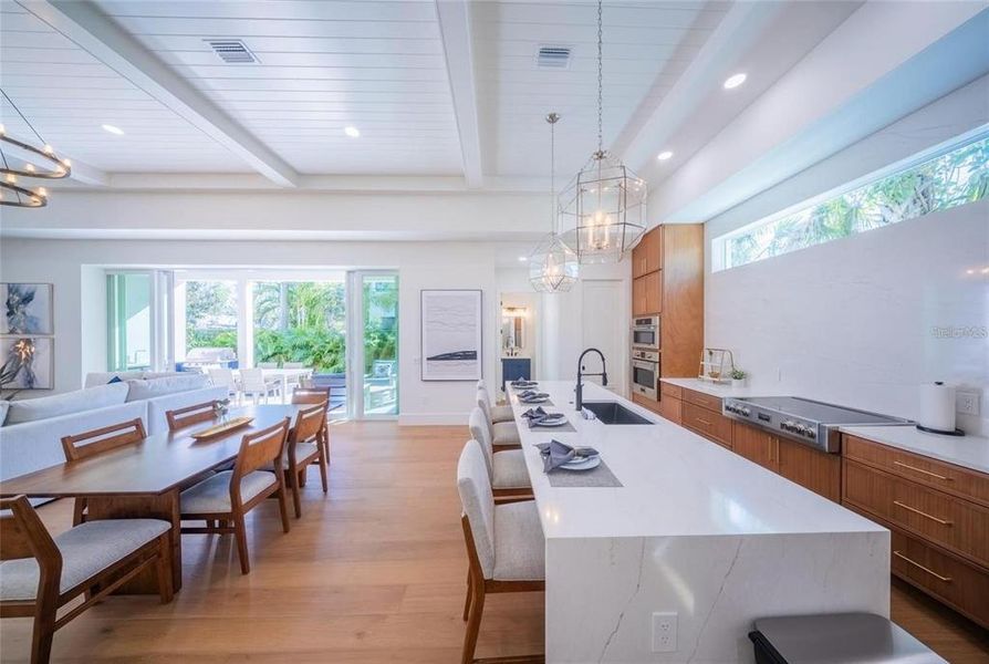 Furnished interior view inside a new home in , Sarasota (Image 40).