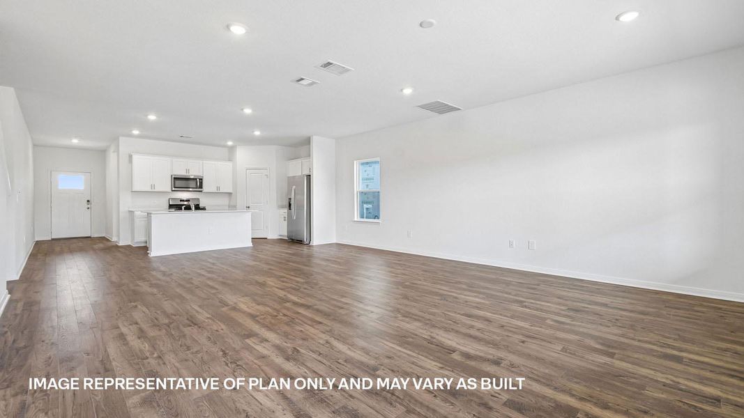 Spacious, unfurnished interior of a new home in Prairie Lakes, Buda (Image 19).