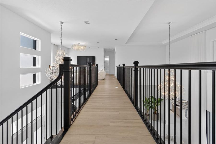 Furnished interior view inside a new home in , Montverde (Image 39).