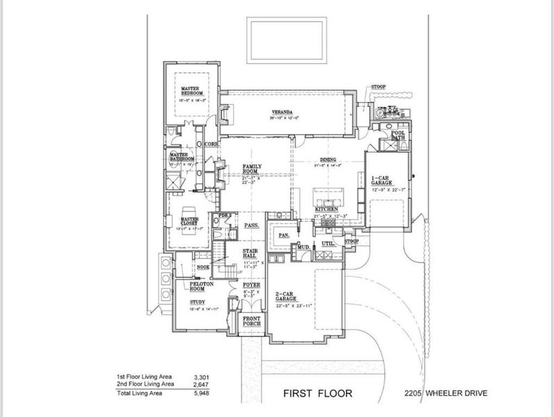 First floor plan