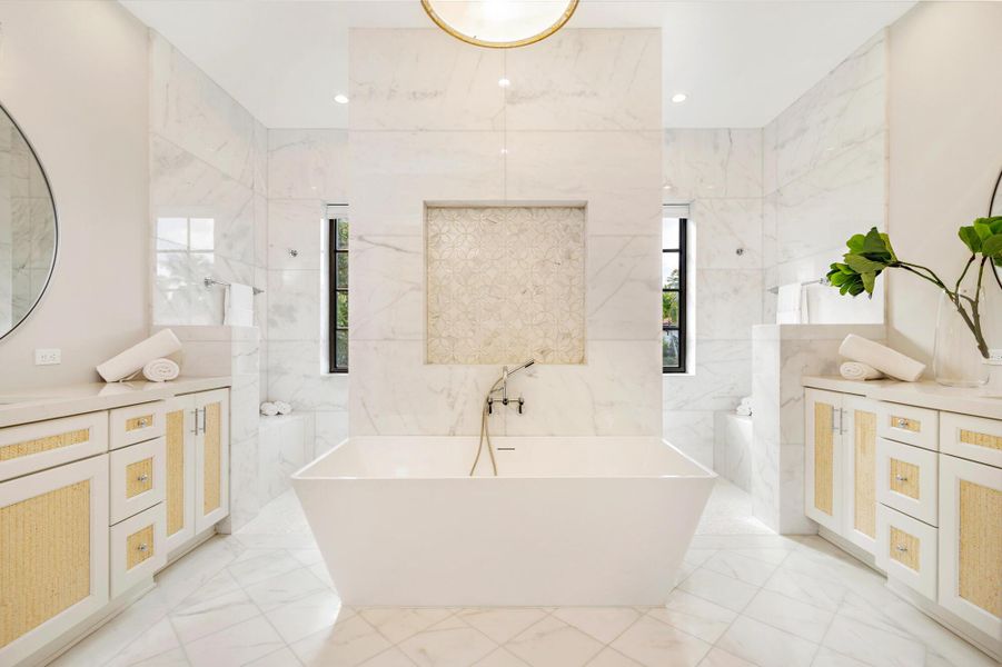 Furnished interior view inside a new home in , West Palm Beach (Image 10).