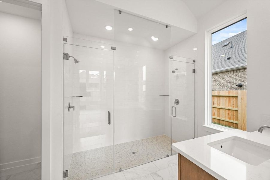 Furnished interior view inside a new home in Grand Central Park: 55ft. lots, Conroe (Image 5).