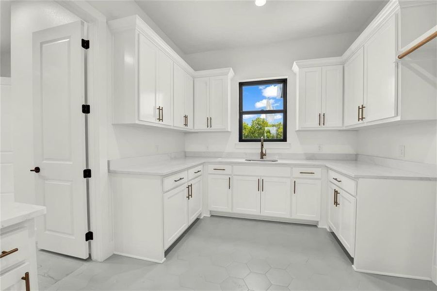Furnished interior view inside a new home in , Aledo (Image 15).