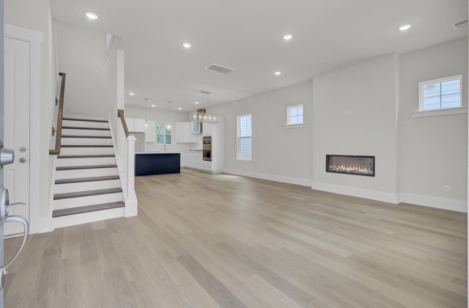 Spacious, unfurnished interior of a new home in Indigo Grove Single Family Homes, Johns Island (Image 41). Spacious, unfurnished interior of a new home in Indigo Grove Single Family Homes, Johns Island (Image 41).