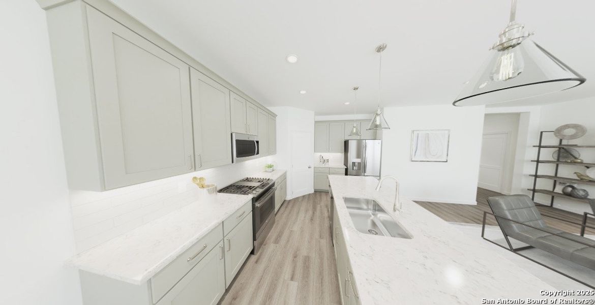 Furnished interior view inside a new home in The Preserve at the Wilder, Adkins (Image 9). Furnished interior view inside a new home in The Preserve at the Wilder, Adkins (Image 9).