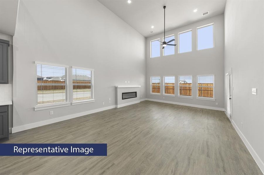 Spacious, unfurnished interior of a new home in Parkside, Denton (Image 9).