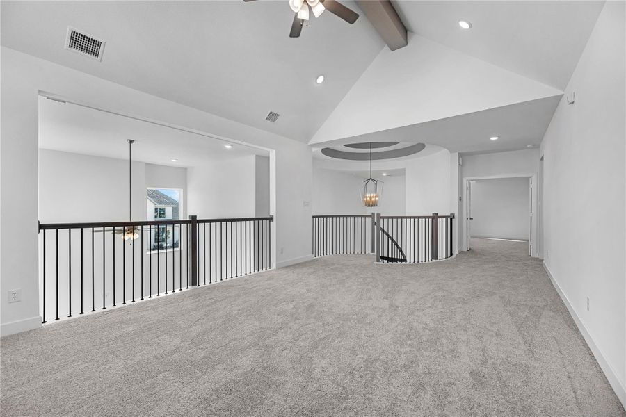 Spacious, unfurnished interior of a new home in Austin Point, Richmond (Image 12).