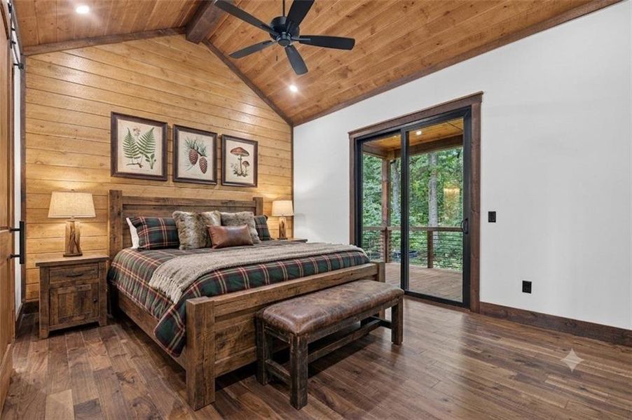 Furnished interior view inside a new home in , Ellijay (Image 14).