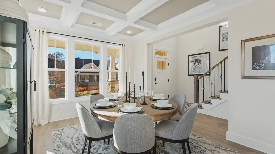Dining Room of The Middleton Design by DRB Homes
