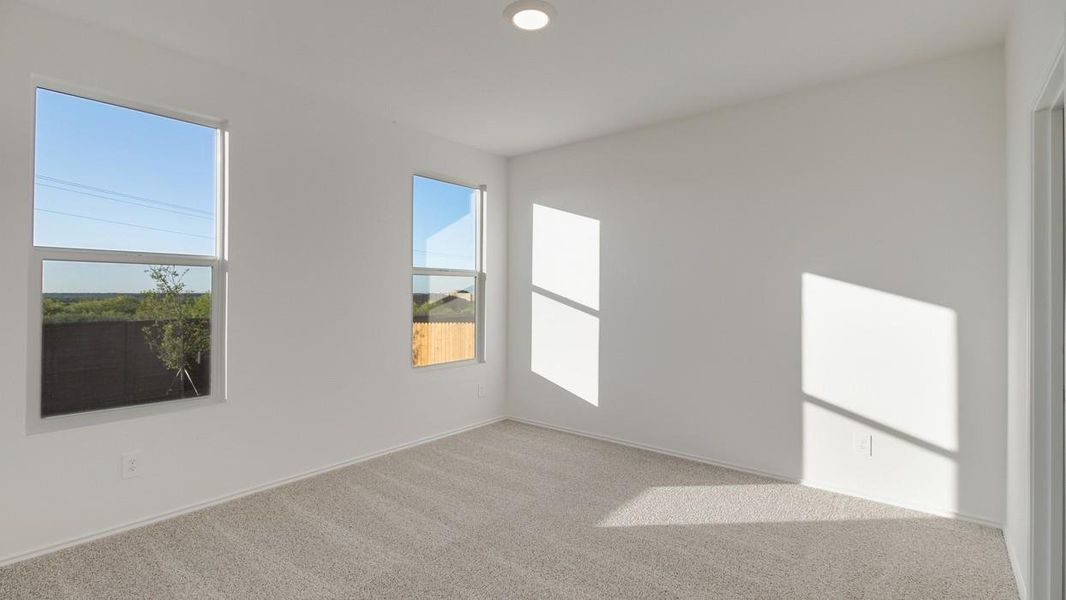 Spacious, unfurnished interior of a new home in Wayside, Uhland (Image 10). Spacious, unfurnished interior of a new home in Wayside, Uhland (Image 10).