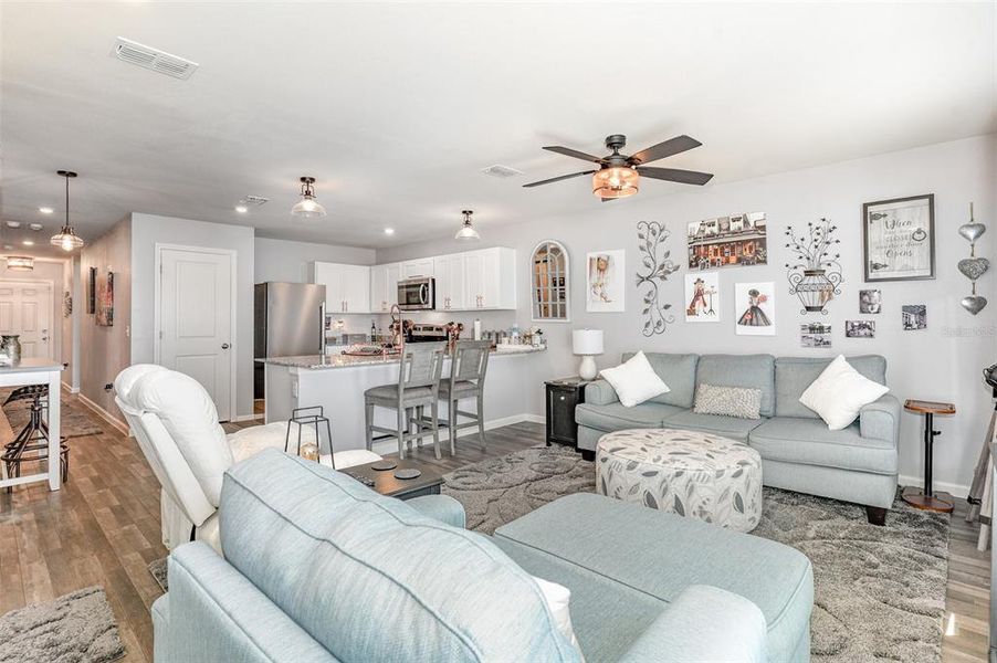 Furnished interior view inside a new home in , Lake City (Image 13).
