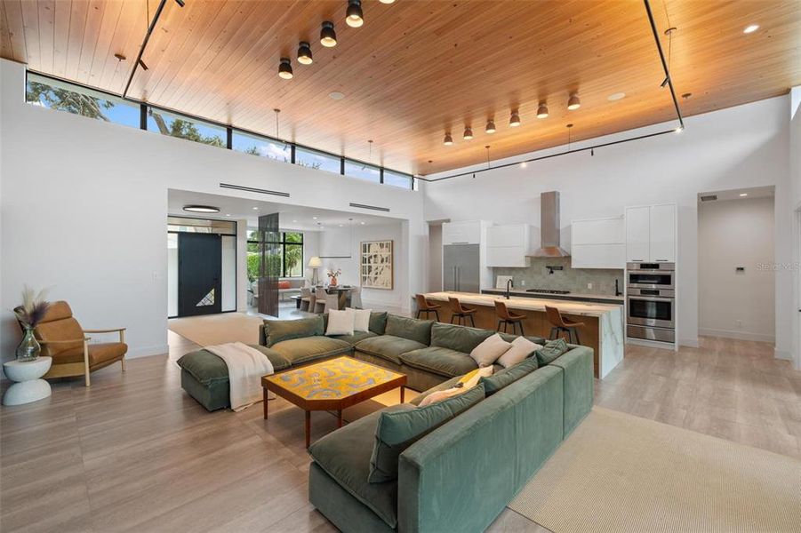 Furnished interior view inside a new home in , Sarasota (Image 67).