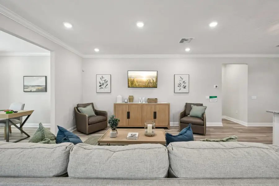 Representative furnished interior of a home built from the Drexel by Maronda Homes in Highland Park, Newberry (Image 22). Representative furnished interior of a home built from the Drexel by Maronda Homes in Highland Park, Newberry (Image 22).