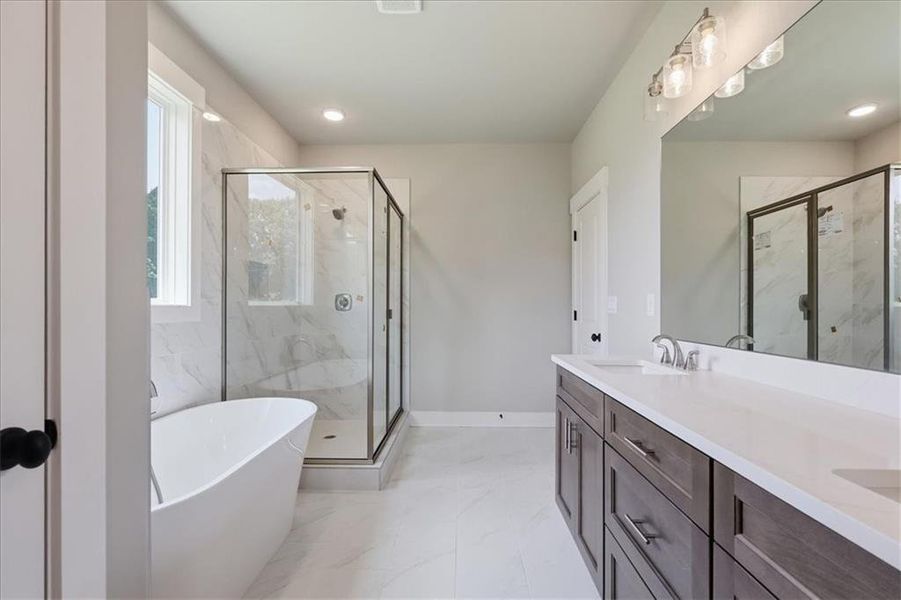 Furnished interior view inside a new home in , Statham (Image 12).