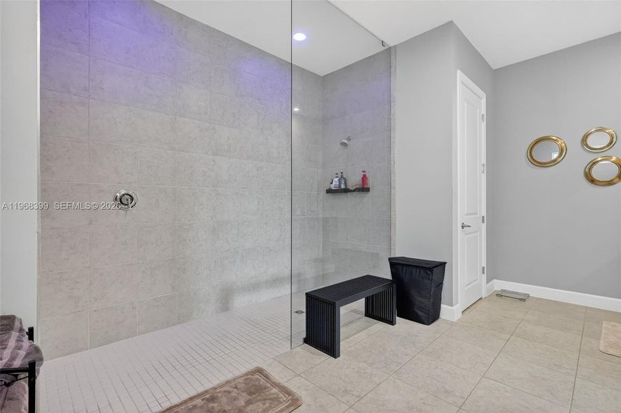 Primary suite bathroom