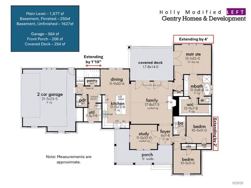 2D floor plan layout of this home in , Carrollton, GA (Image 4).