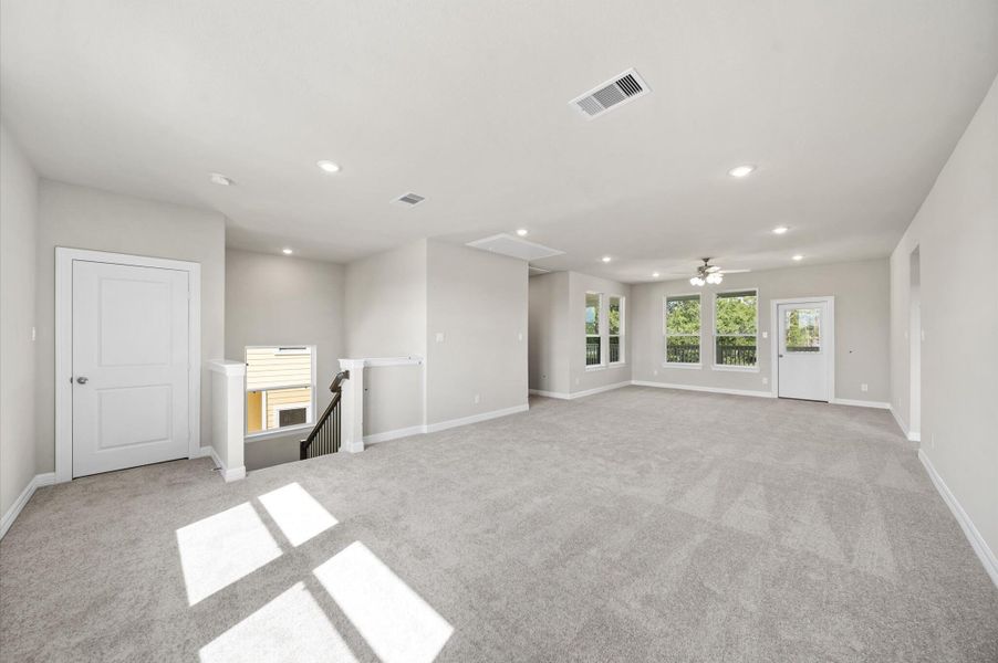 Completed home same floor plan