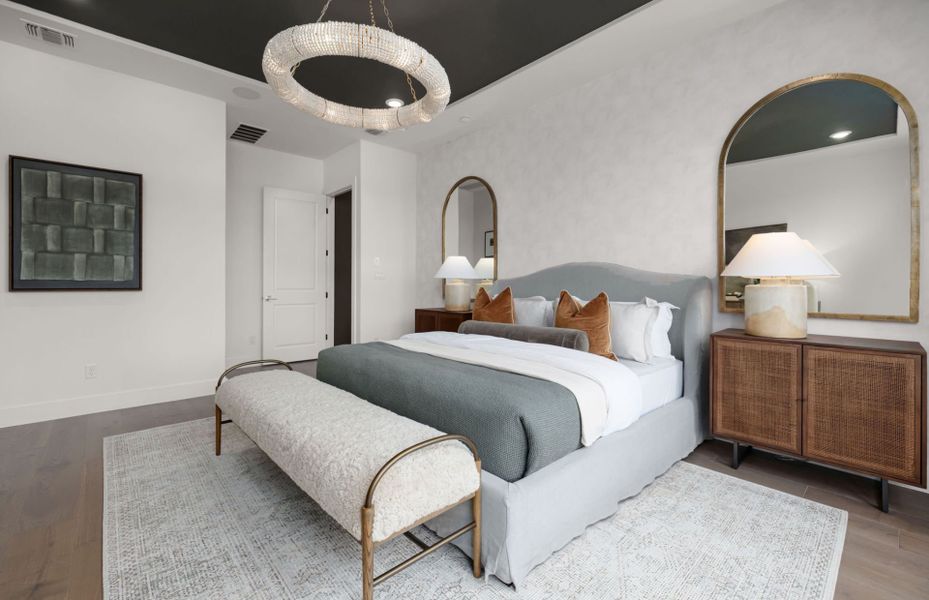 Representative furnished interior of a home built from the Renown by Del Webb in Del Webb Austin at Lost Pines, Bastrop (Image 37). Representative furnished interior of a home built from the Renown by Del Webb in Del Webb Austin at Lost Pines, Bastrop (Image 37).