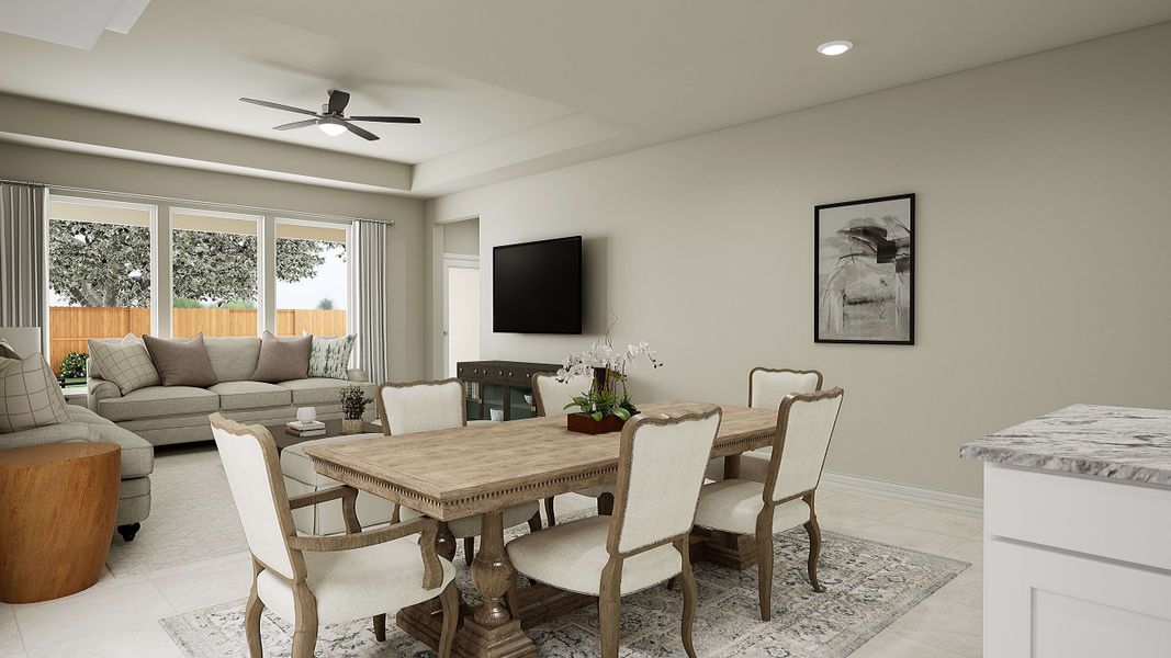 Furnished interior view inside a new home in Mason Woods, Cypress (Image 16). Furnished interior view inside a new home in Mason Woods, Cypress (Image 16).