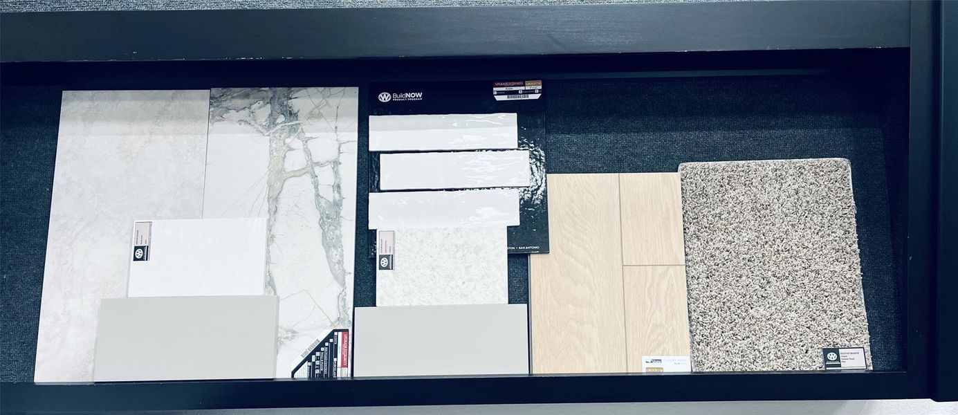 Sample of building materials used in homes in Harrington Trails, New Caney (Image 17).